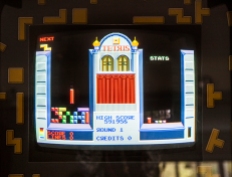 Atari Tetris arcade gameplay