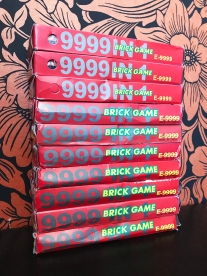 Brick Game 9999 in 1 boxed