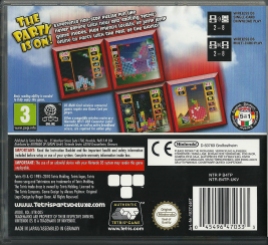 DS - Tetris Party Deluxe back