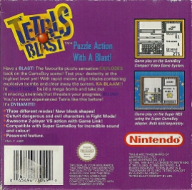 GB - Tetris Blast back