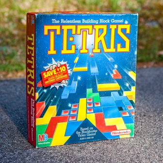 Nintendo MB Tetris board game