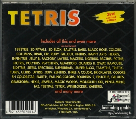 PC - Tetris CD III back