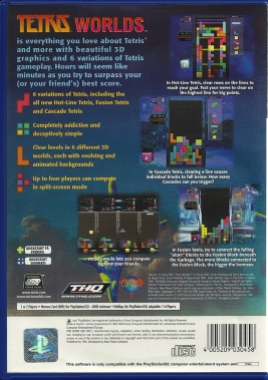 PS2 - Tetris Worlds back
