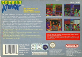 SNES - Tetris Attack back