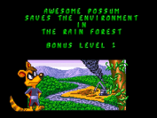 Awesome Possum save the rainforest!