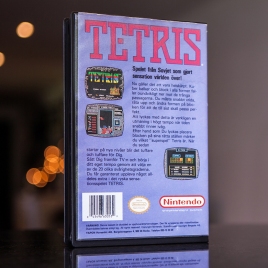 Tetris - NES Yapon rental case back