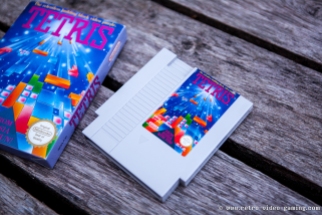 Tetris Asian version for NES light grey cartridge